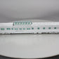 Atlas 3009006-1 Cali Zephyr CB&Q "Silver Lounge" Dorm-Buffet Dome Car (2-Rail) EX/Box