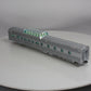 Atlas 3009006-1 Cali Zephyr CB&Q "Silver Lounge" Dorm-Buffet Dome Car (2-Rail) EX/Box
