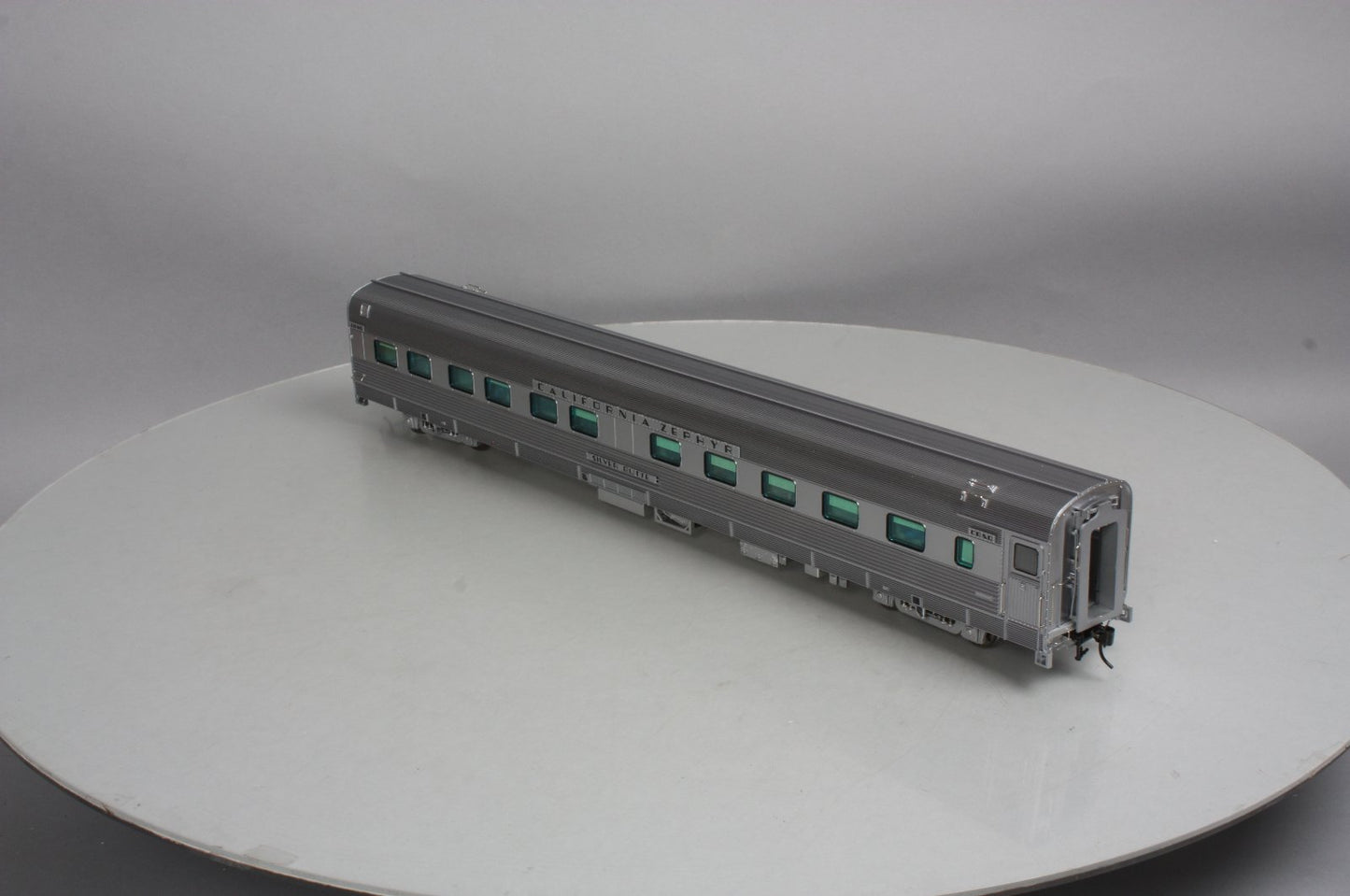 Atlas 3002176-1 O Cali Zephyr CB&Q "Silver Butte" 10-6 Sleeper Car (2-Rail) LN/Box