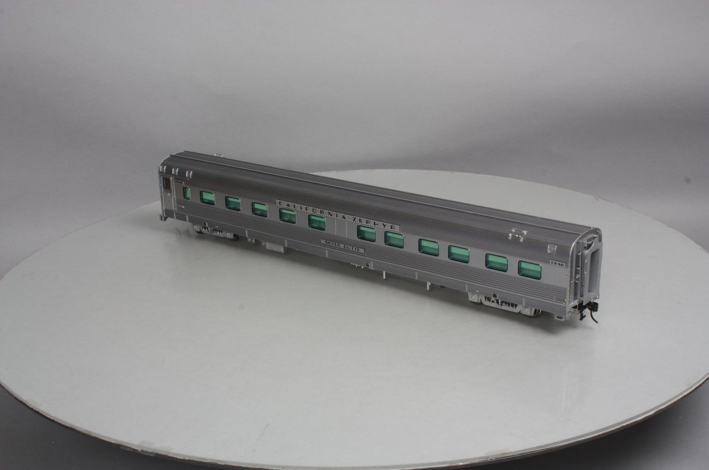 Atlas 3002176-1 O Cali Zephyr CB&Q "Silver Butte" 10-6 Sleeper Car (2-Rail) LN/Box