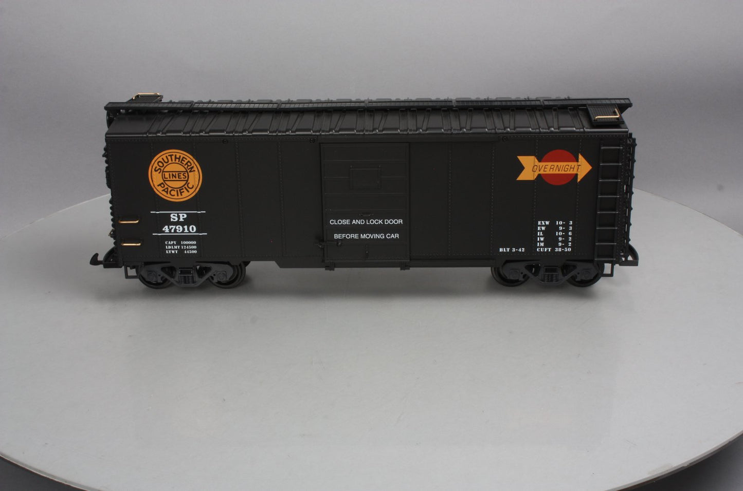LGB 47910 Southern Pacific Boxcar - Plastic Wheels LN/Box
