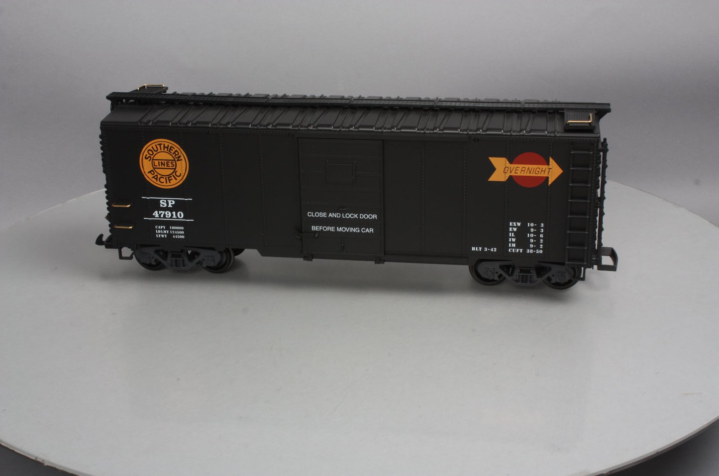 LGB 47910 Southern Pacific Boxcar - Plastic Wheels LN/Box