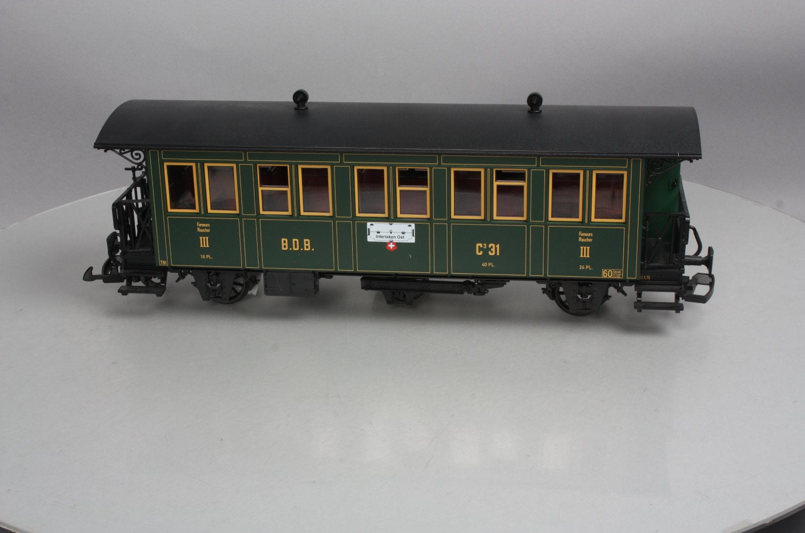 LGB 30330 Ballenberg 3rd Class Passenger Car LN/Box