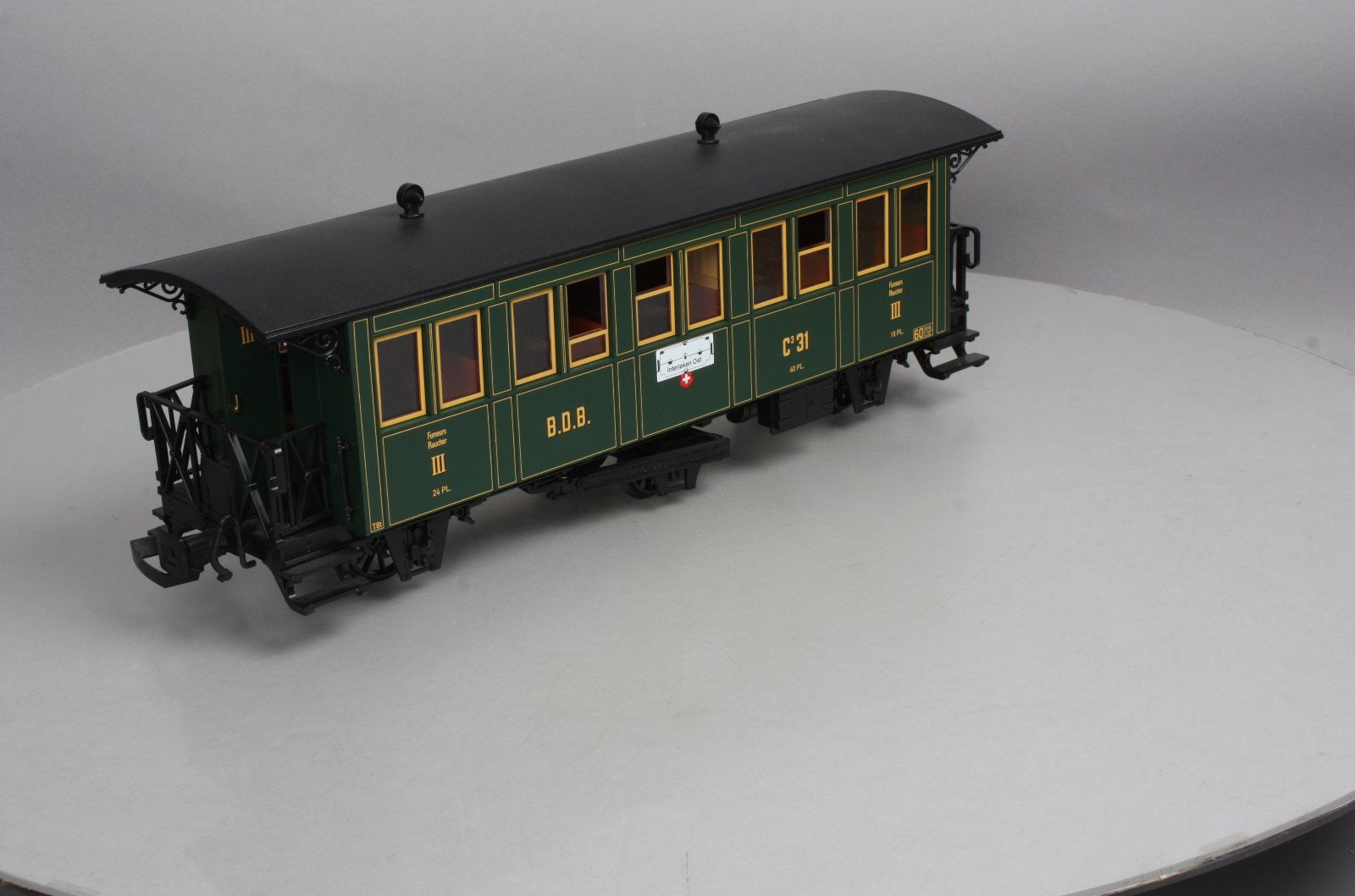 LGB 30330 Ballenberg 3rd Class Passenger Car LN/Box