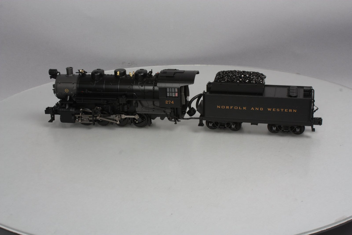 MTH 20-3123-1 Norfolk & Western 0-8-0 USRA Steam Engine #274 w/PS2 LN/Box
