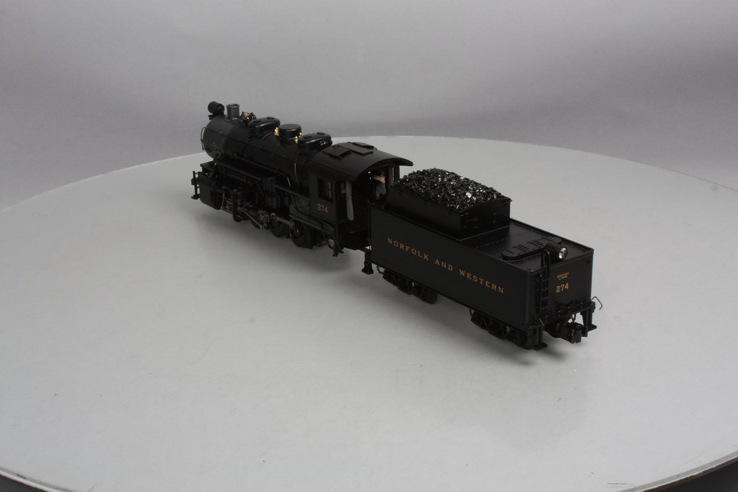 MTH 20-3123-1 Norfolk & Western 0-8-0 USRA Steam Engine #274 w/PS2 LN/Box