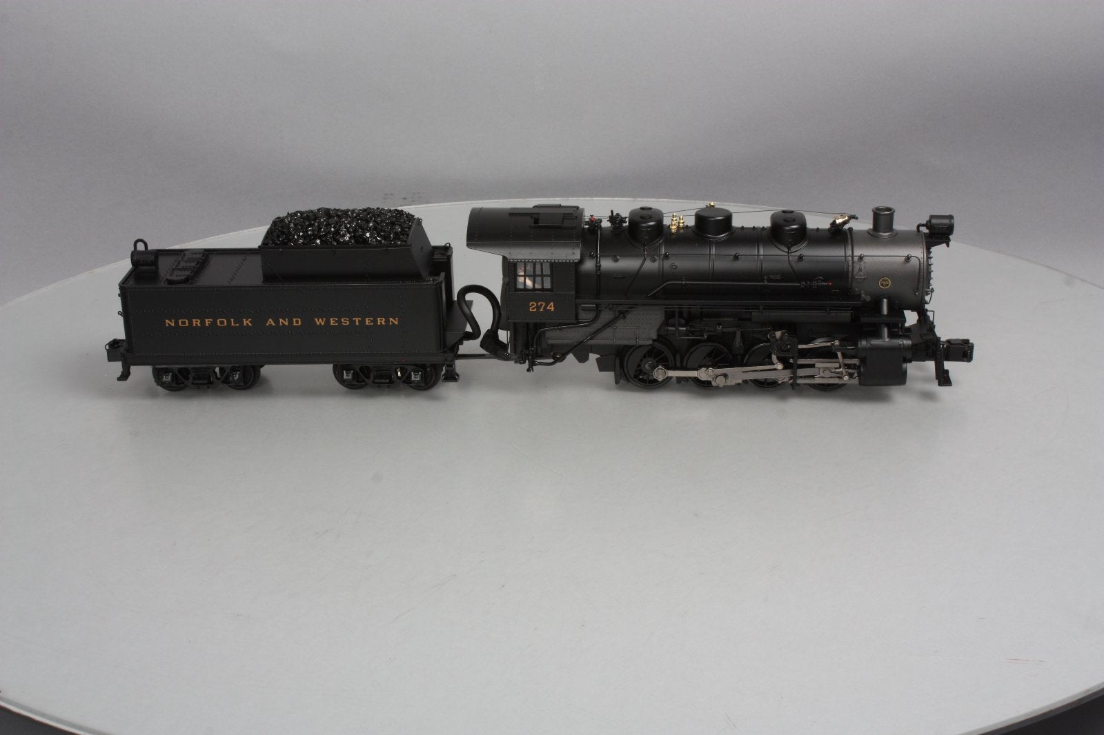 MTH 20-3123-1 Norfolk & Western 0-8-0 USRA Steam Engine #274 w/PS2 LN/Box