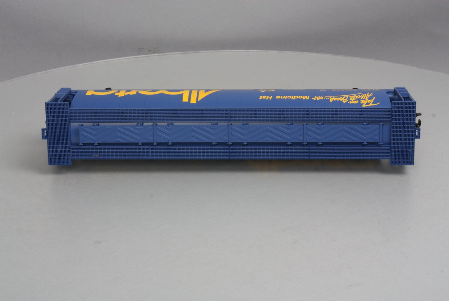 MTH 20-97444 O Alberta "Visit Medicine Hat" 4-Bay Hopper #628373 - 3 Rail LN/Box