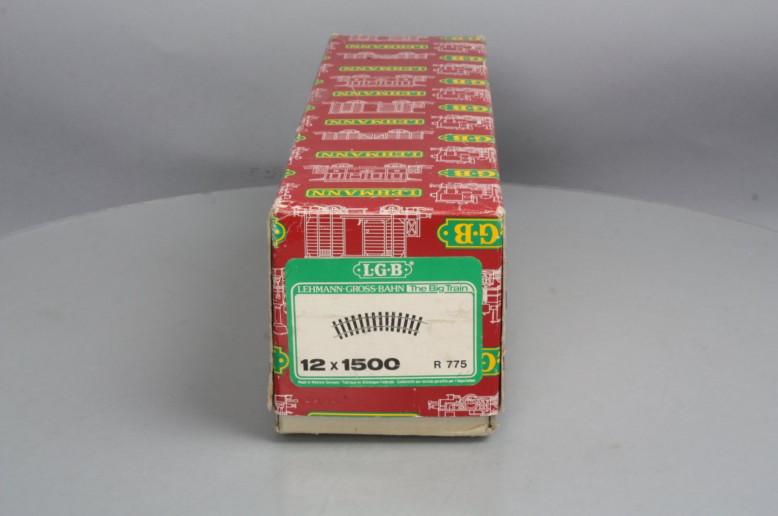 LGB 1500 G Scale Wide Radius Curved Track Sections (12) EX/Box