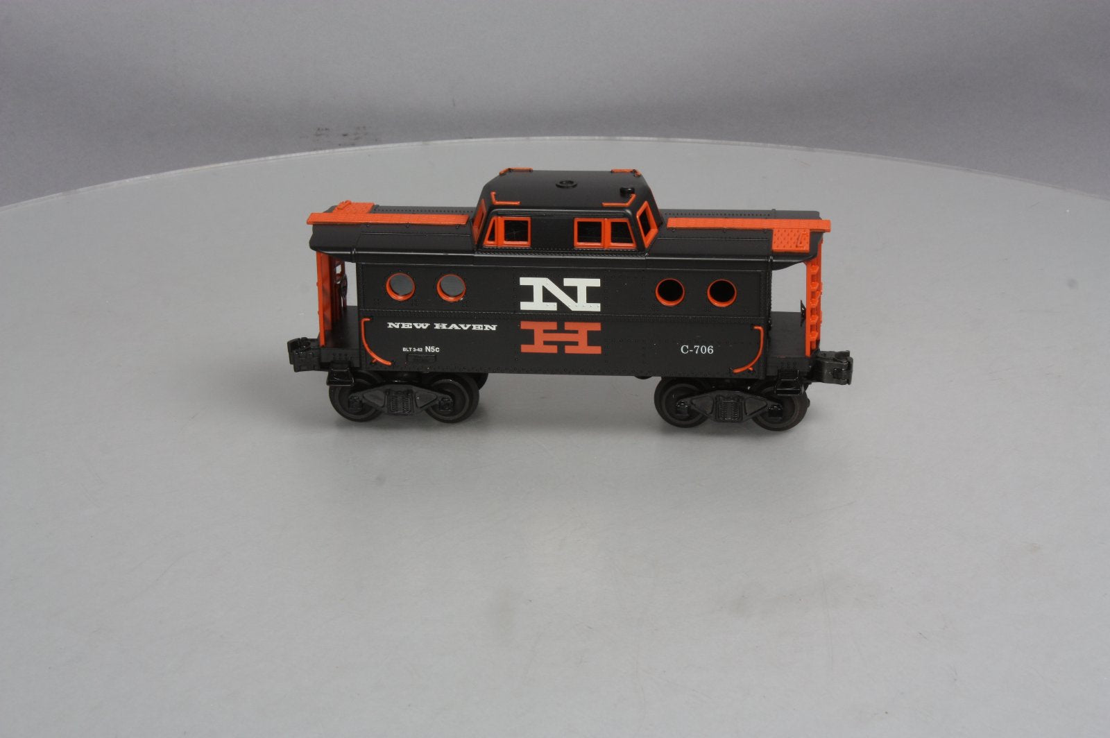 Williams CAB113 O Gauge New Haven Illuminated Caboose #C-706 EX/Box