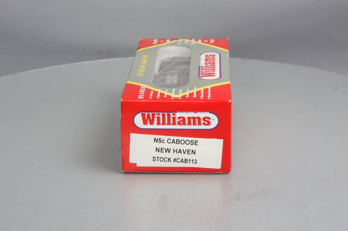 Williams CAB113 O Gauge New Haven Illuminated Caboose #C-706 LN/Box