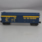 MTH 30-79125 O Gauge Alaska Operating Box Car w/ Signal Man #19025 NIB