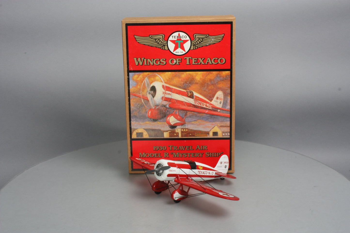 Ertl H501 1930 1:43 Scale Travel Air Model R "Mystery Ship" Plane Coin Bank