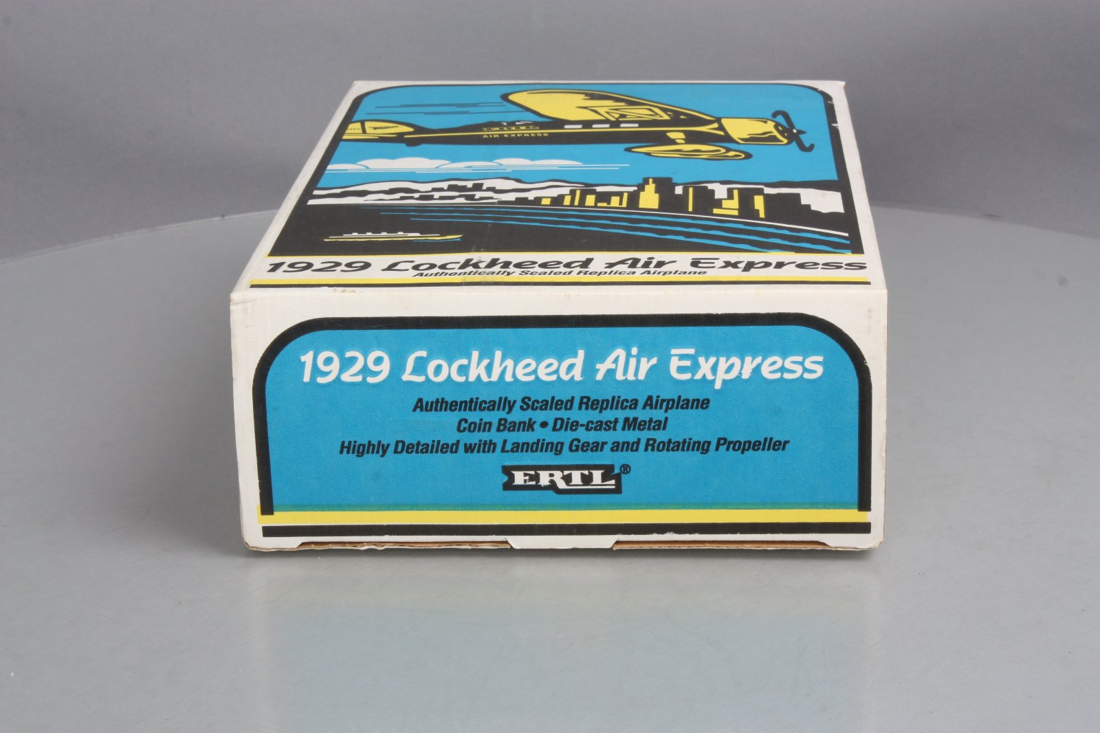Ertl B270 1:48 1929 Lockheed Air Express Airplane Coin Bank EX/Box