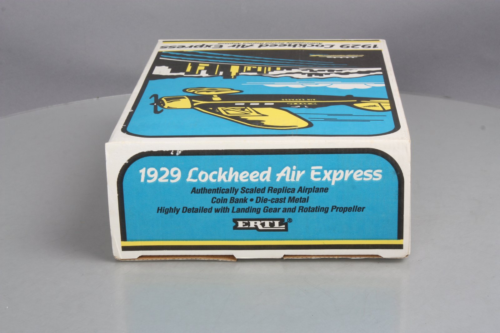 Ertl B270 1:48 1929 Lockheed Air Express Airplane Coin Bank EX/Box