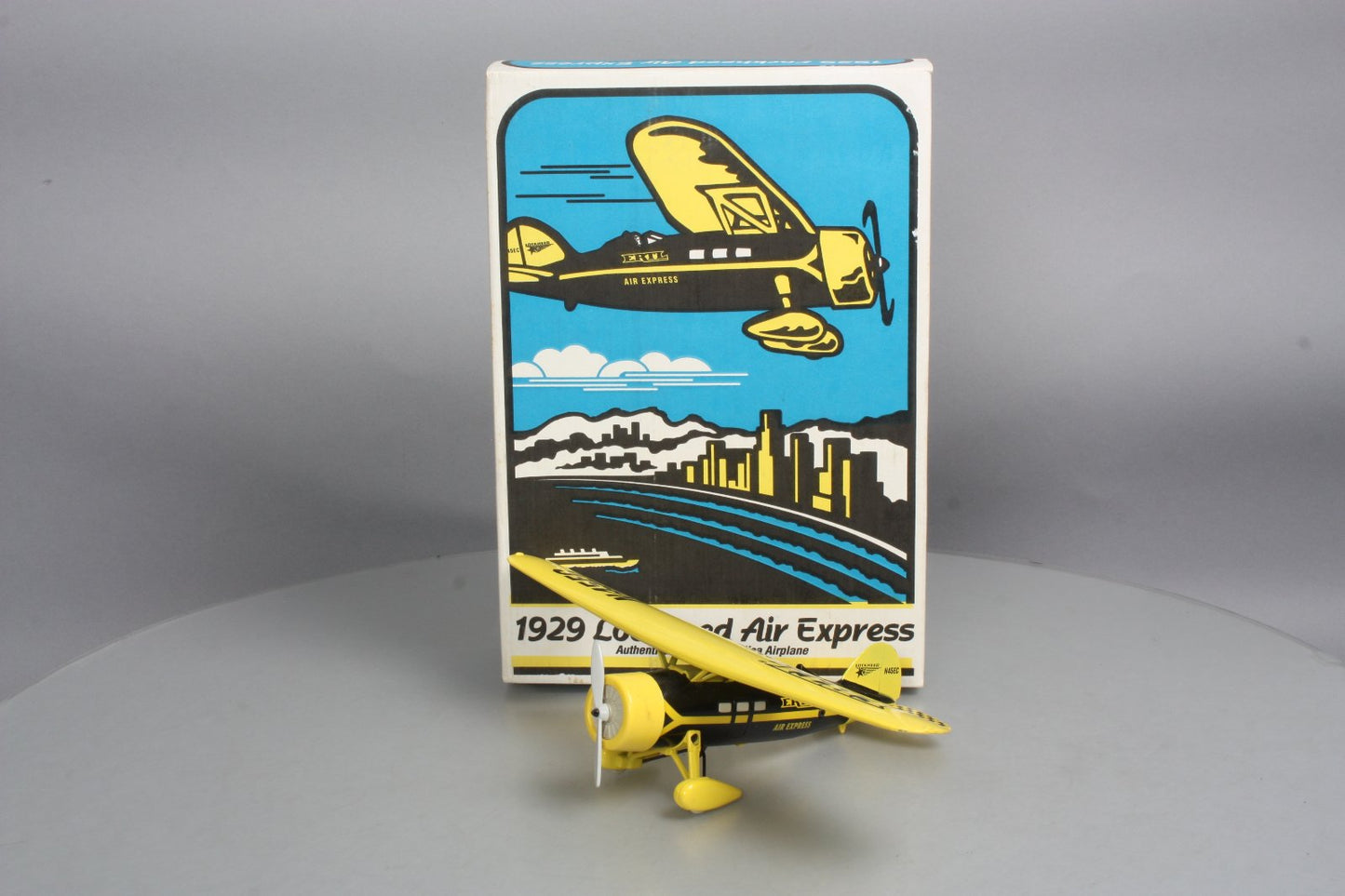 Ertl B270 1:48 1929 Lockheed Air Express Airplane Coin Bank EX/Box