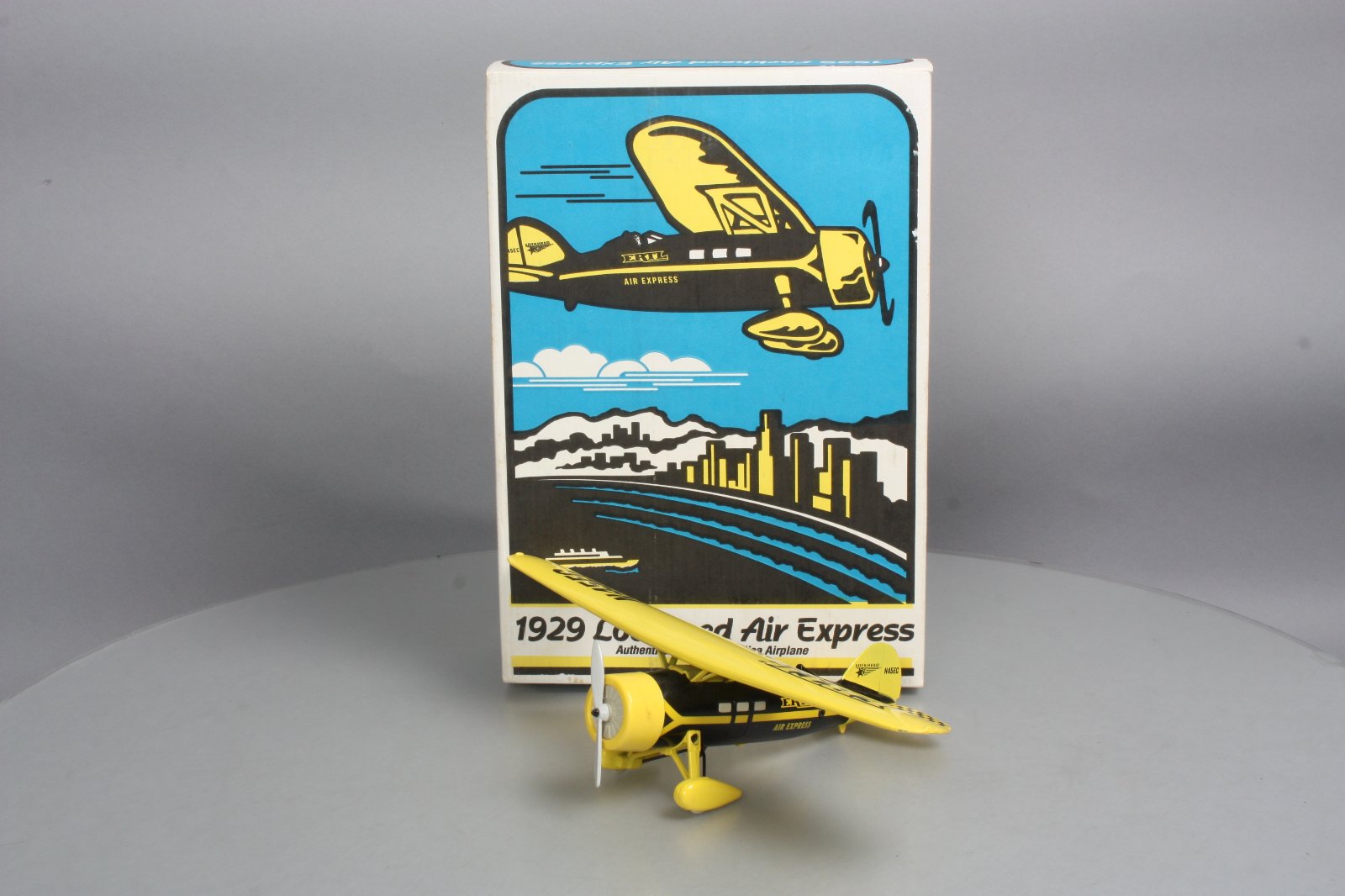 Ertl B270 1:48 1929 Lockheed Air Express Airplane Coin Bank EX/Box