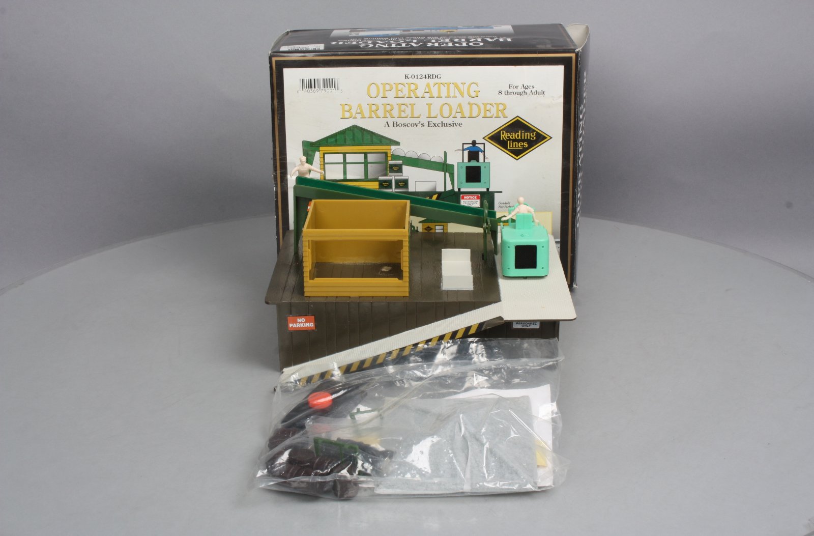 K-Line K-0124 O Scale Operating Barrel Loader