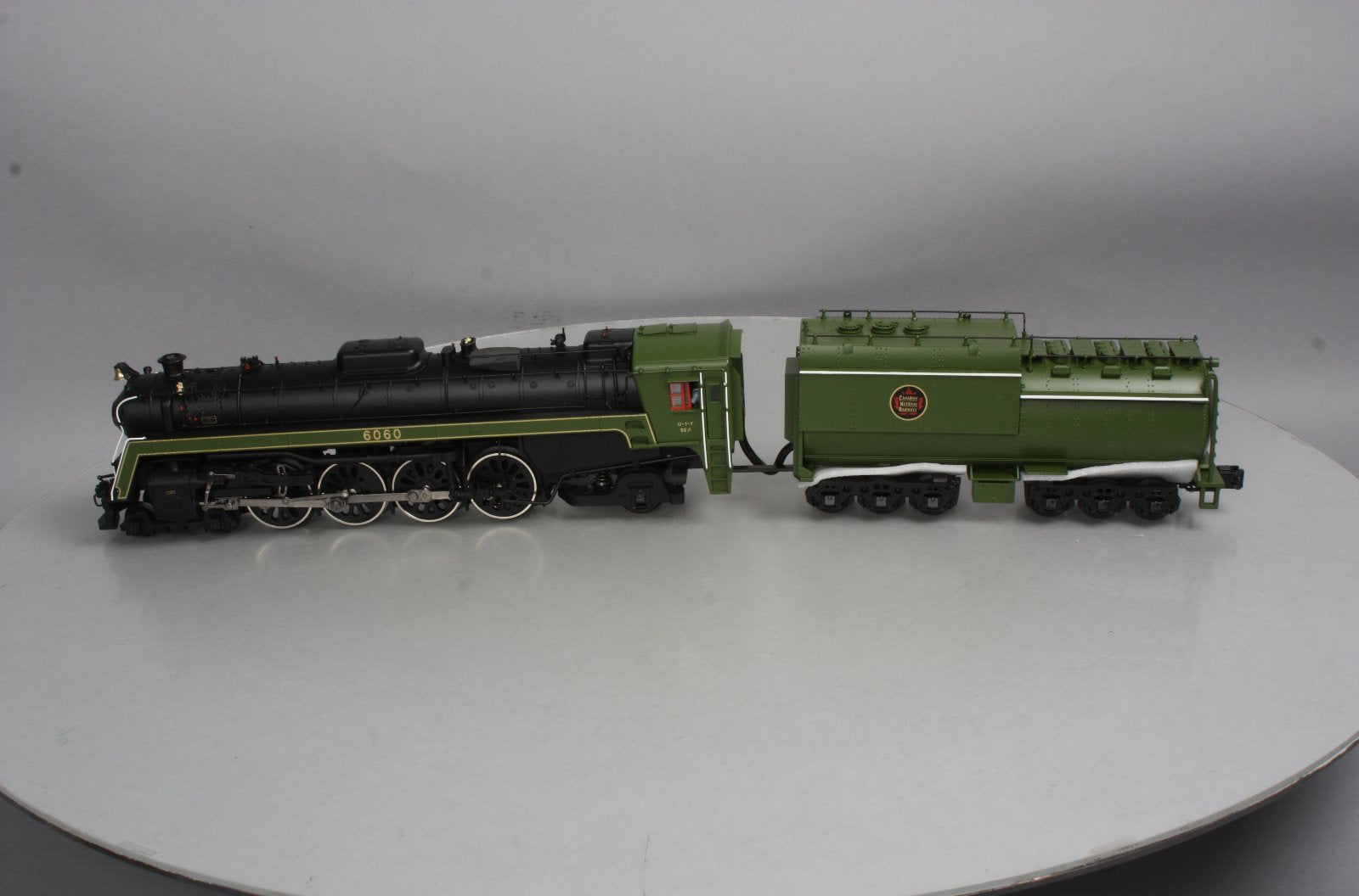 MTH 20-3057-1 Canadian National U1F Steam Locomotive &Tender w/PS2 #6060 LN/Box