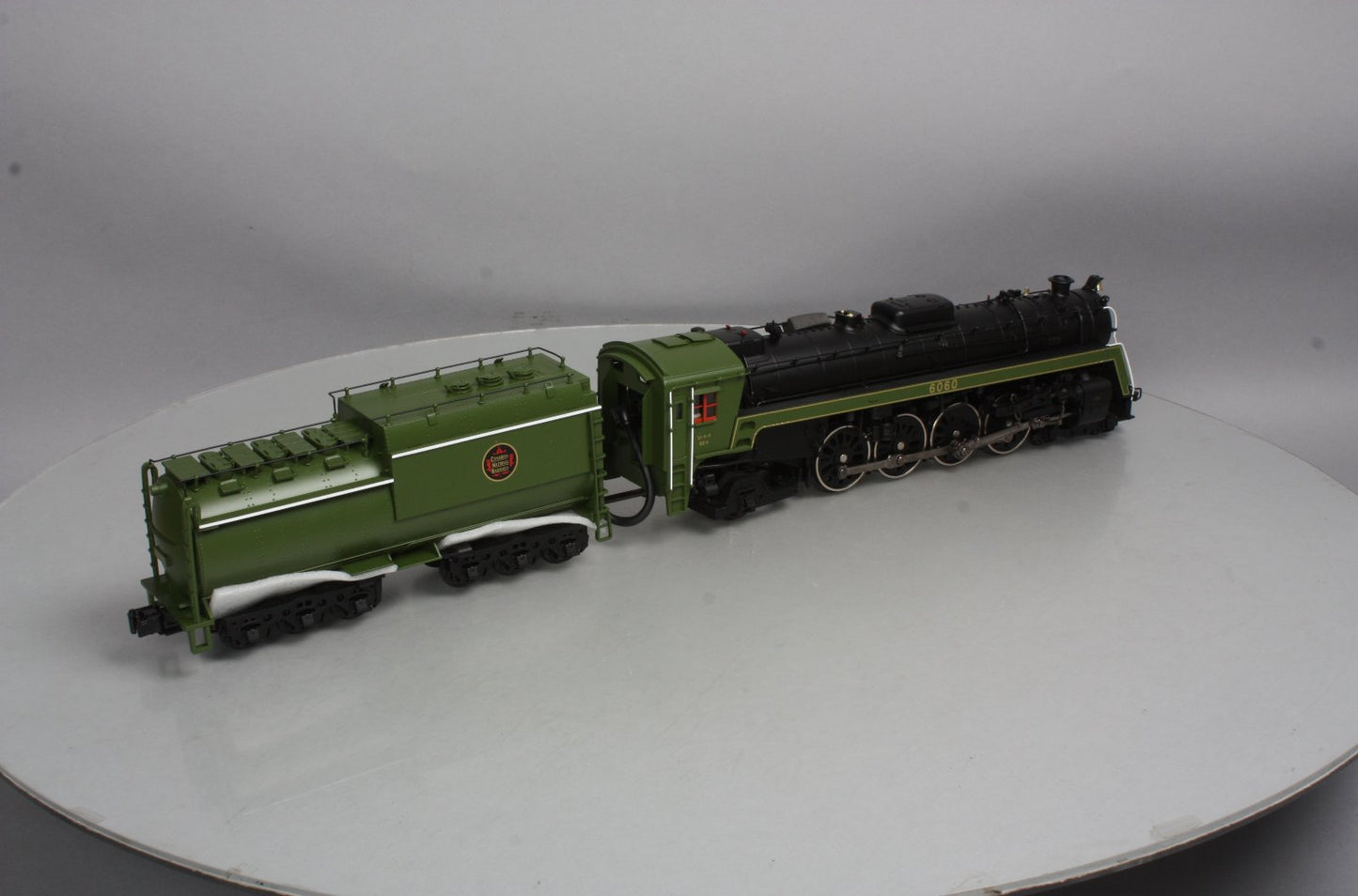 MTH 20-3057-1 Canadian National U1F Steam Locomotive &Tender w/PS2 #6060 LN/Box