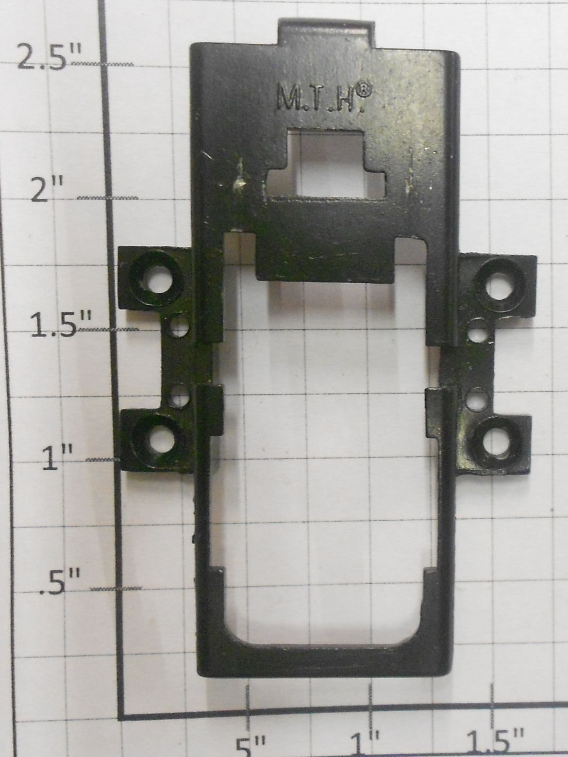 MTH DB-00000003 Black Die-Cast 2-Rail Truck Top Plate
