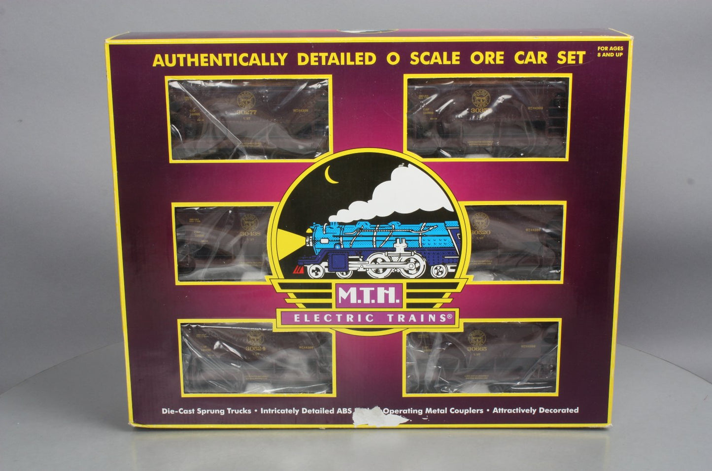 MTH 20-97507 O Gauge Duluth, Missabe & Iron Range Premier Ore Car Set (Set of 6) LN/Box
