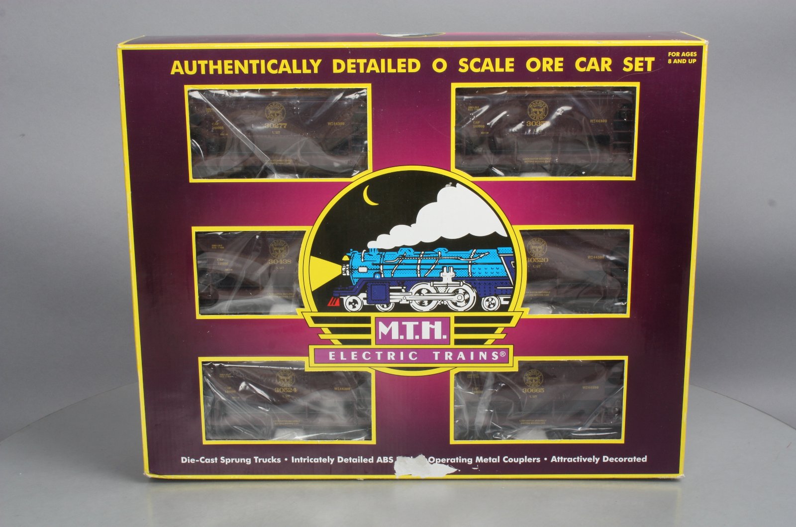 MTH 20-97507 O Gauge Duluth, Missabe & Iron Range Premier Ore Car Set (Set of 6) LN/Box