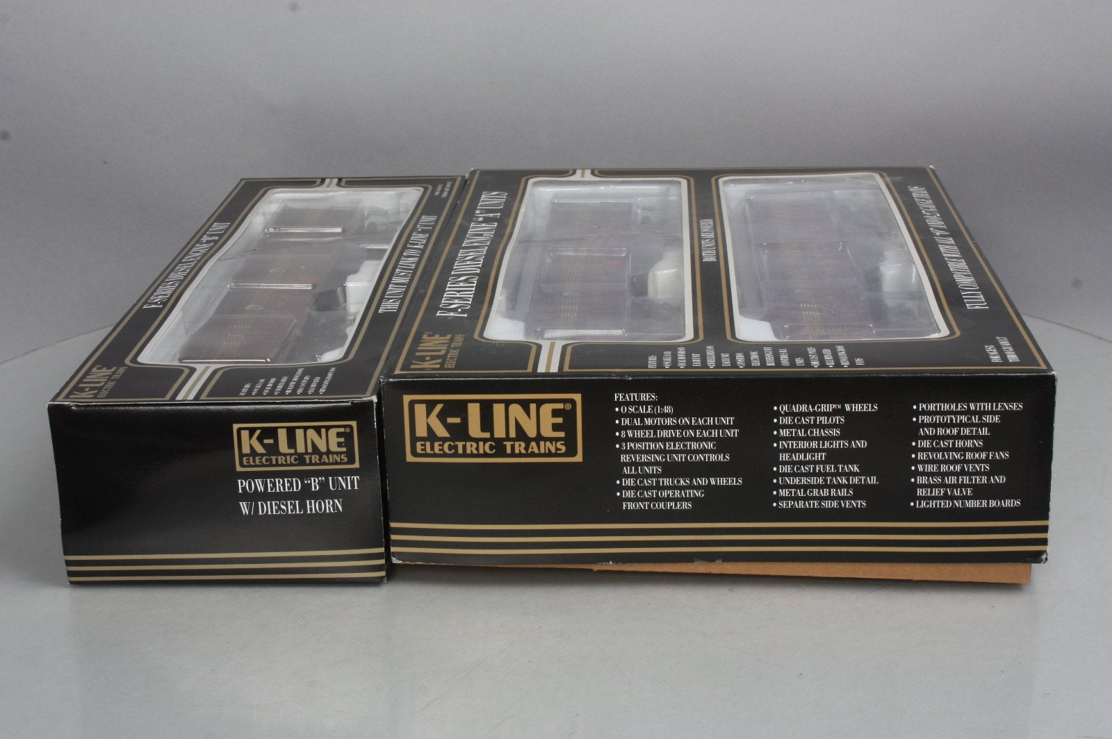 K-Line K25801 O Gauge Pennsylvania F7 ABA Diesel Set #5791/5792/5793 LN/Box