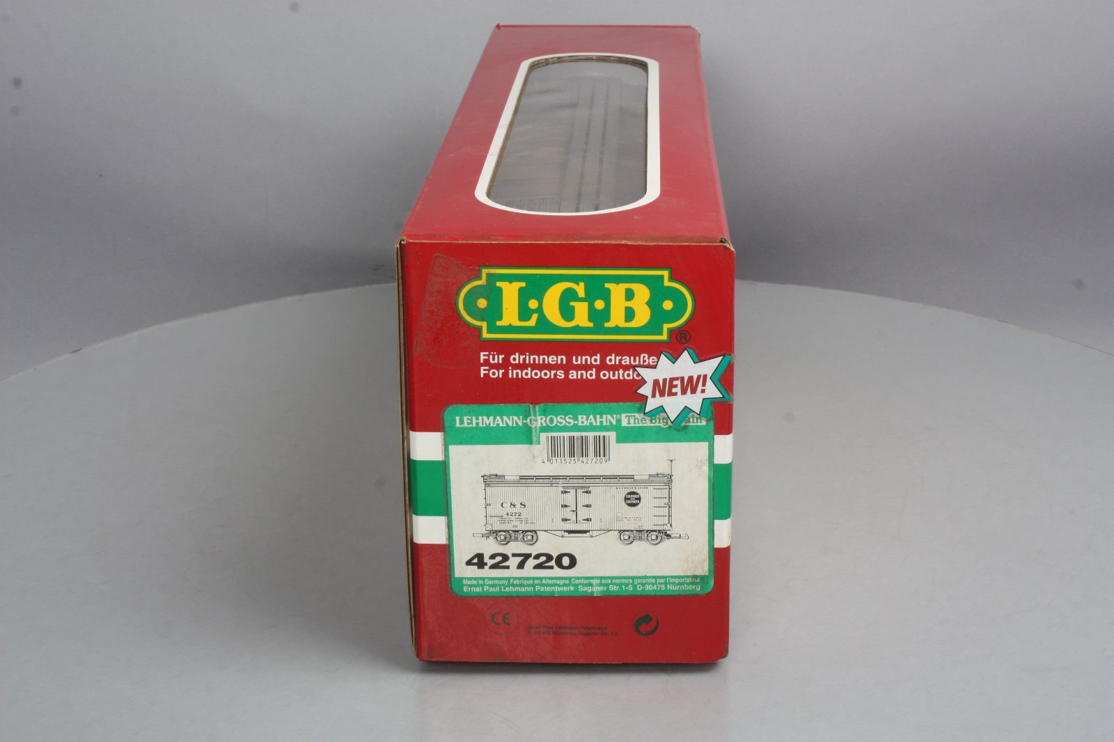 LGB 42720 Colorado & Southern Box Car w/Metal Wheels #4272 LN/Box