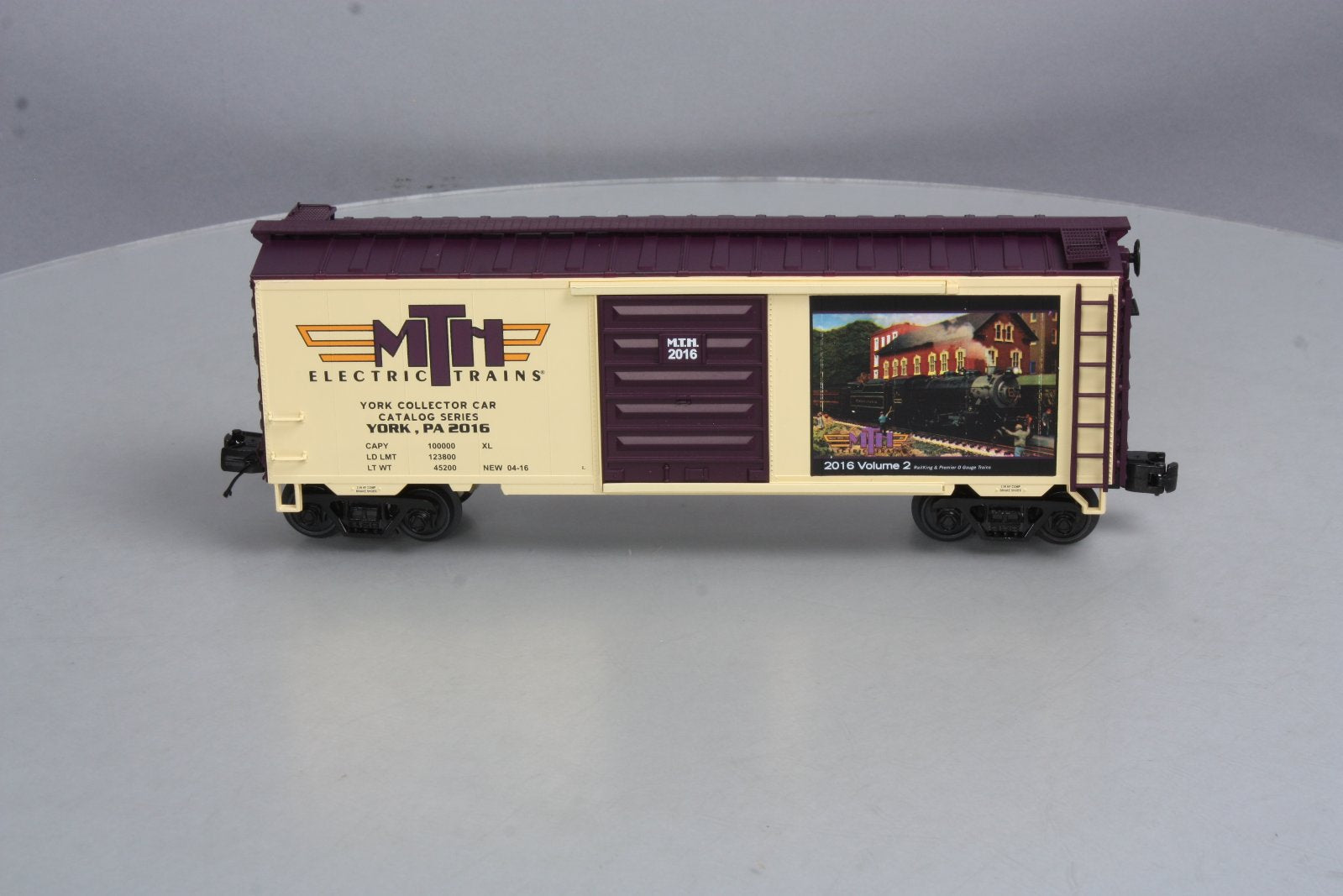 MTH 20-93682 O Gauge TCA Spring York 2016 40' Boxcar MT/Box