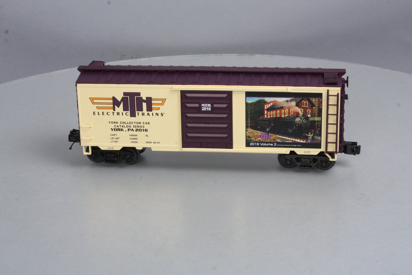 MTH 20-93682 O Gauge TCA Spring York 2016 40' Boxcar MT/Box