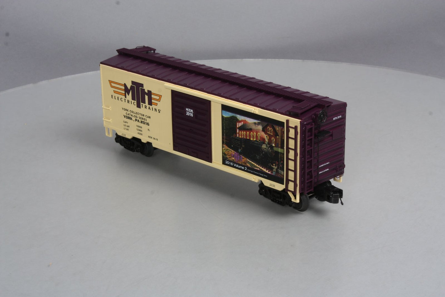 MTH 20-93682 O Gauge TCA Spring York 2016 40' Boxcar MT/Box