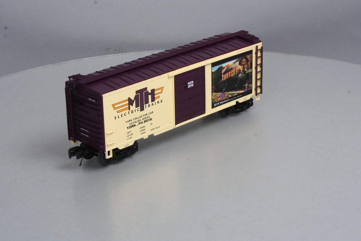 MTH 20-93682 O Gauge TCA Spring York 2016 40' Boxcar MT/Box