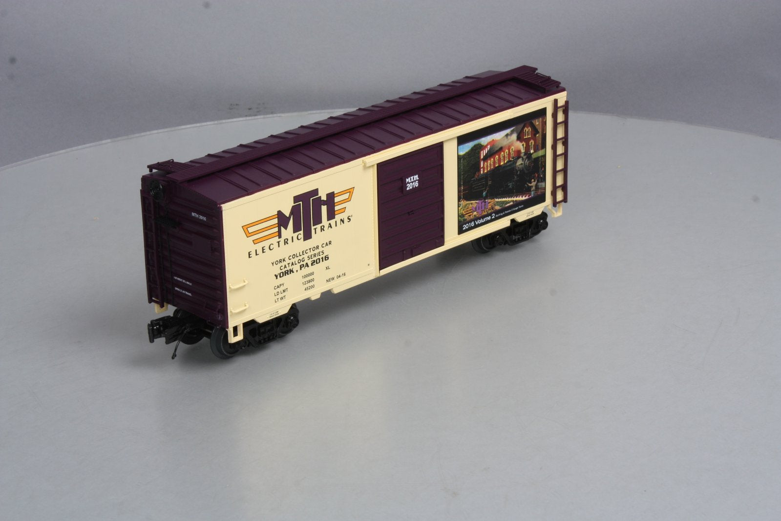 MTH 20-93682 O Gauge TCA Spring York 2016 40' Boxcar MT/Box