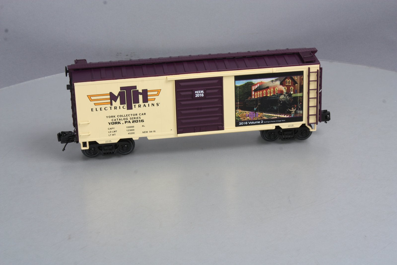 MTH 20-93682 O Gauge TCA Spring York 2016 40' Boxcar MT/Box