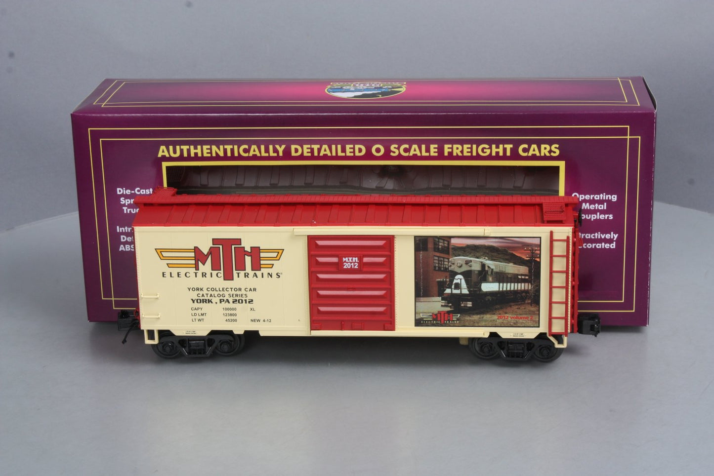 MTH 20-93553 O-Gauge TCA Spring 2012 40' Boxcar LN/Box