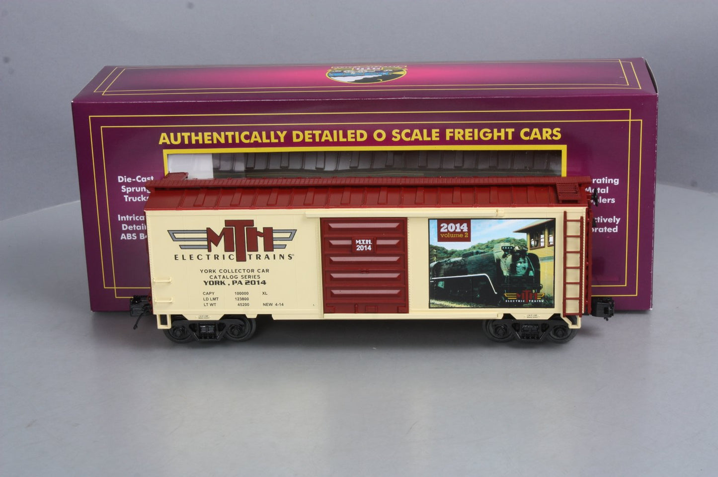 MTH 20-93626 TCA Spring York 2014 40' Boxcar MT/Box