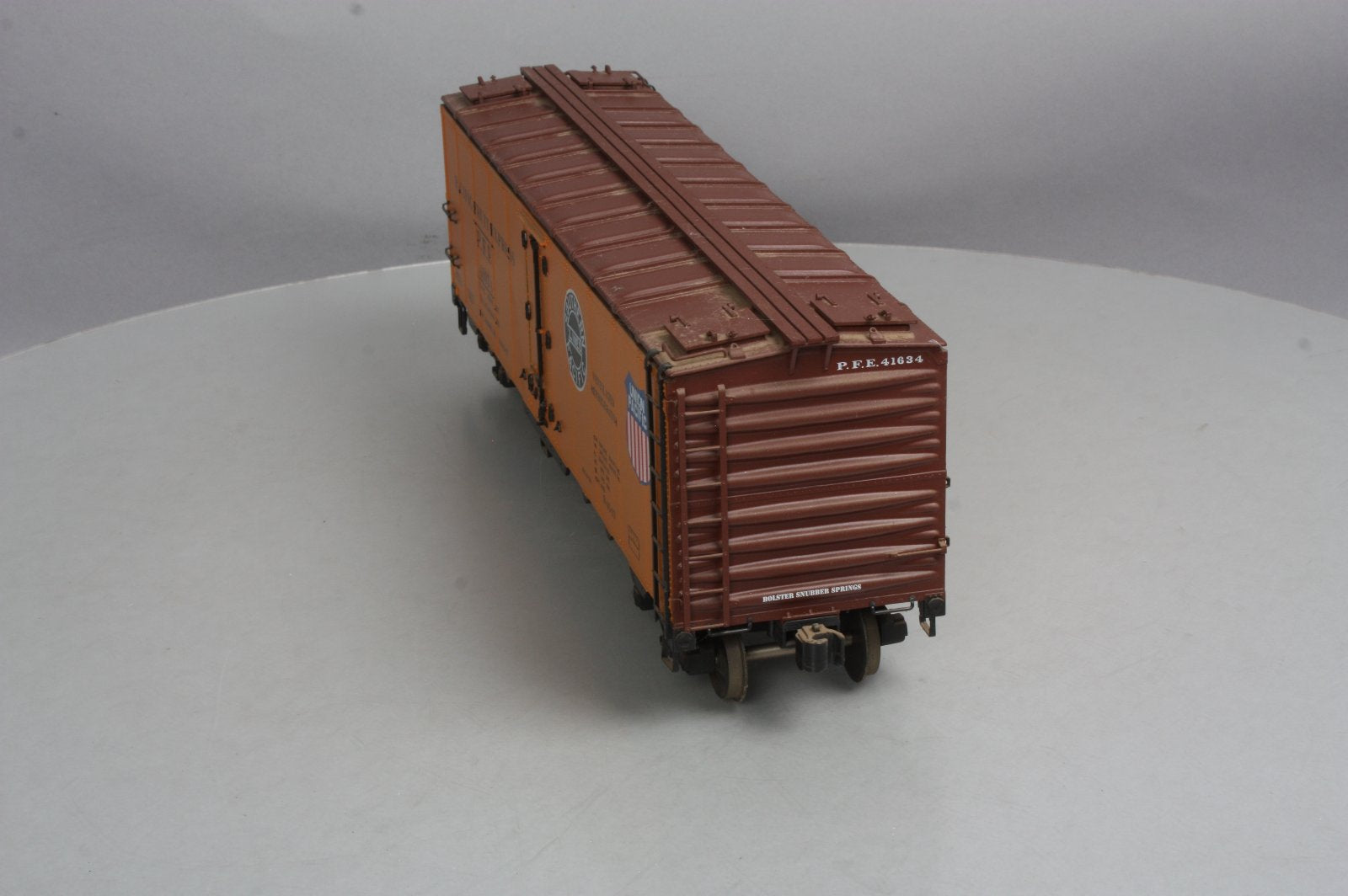 AMS G Scale Pacific Fruit Express Reefer Car #41634 - Metal Wheels LN/Box