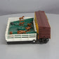 Lionel 6-9224 O Gauge REA Churchill Downs Operating Horse Car Set VG/Box