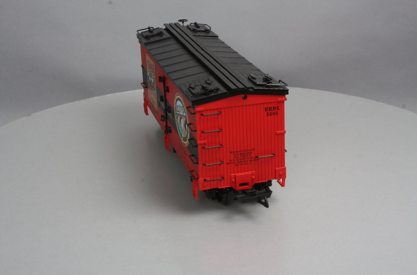 USA Trains 16401 G Scale Climax Lager Beer Refrigerator Car