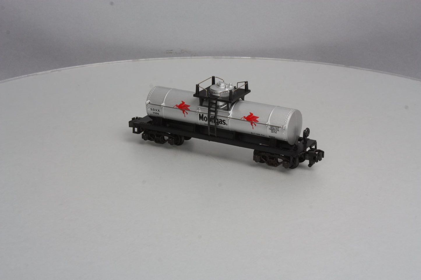 American Flyer 6-52095 S Gauge Mobil Gas NASG 1996 Tank Car #1596 LN/Box