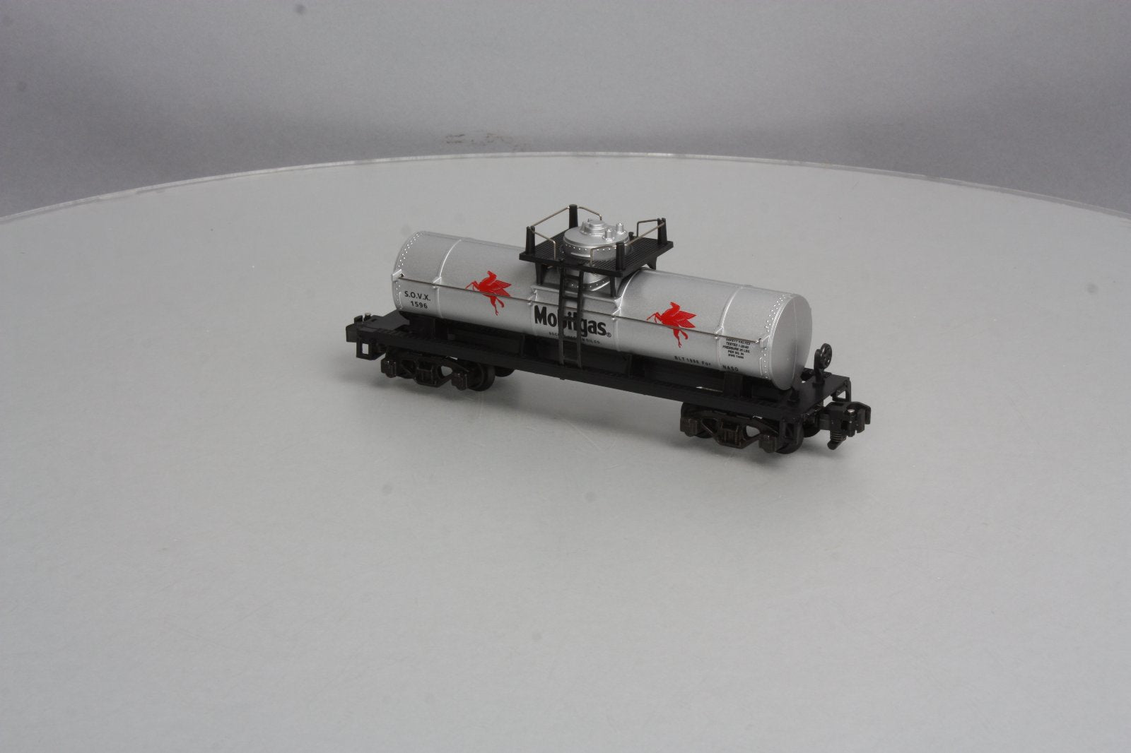 American Flyer 6-52095 S Gauge Mobil Gas NASG 1996 Tank Car #1596 LN/Box