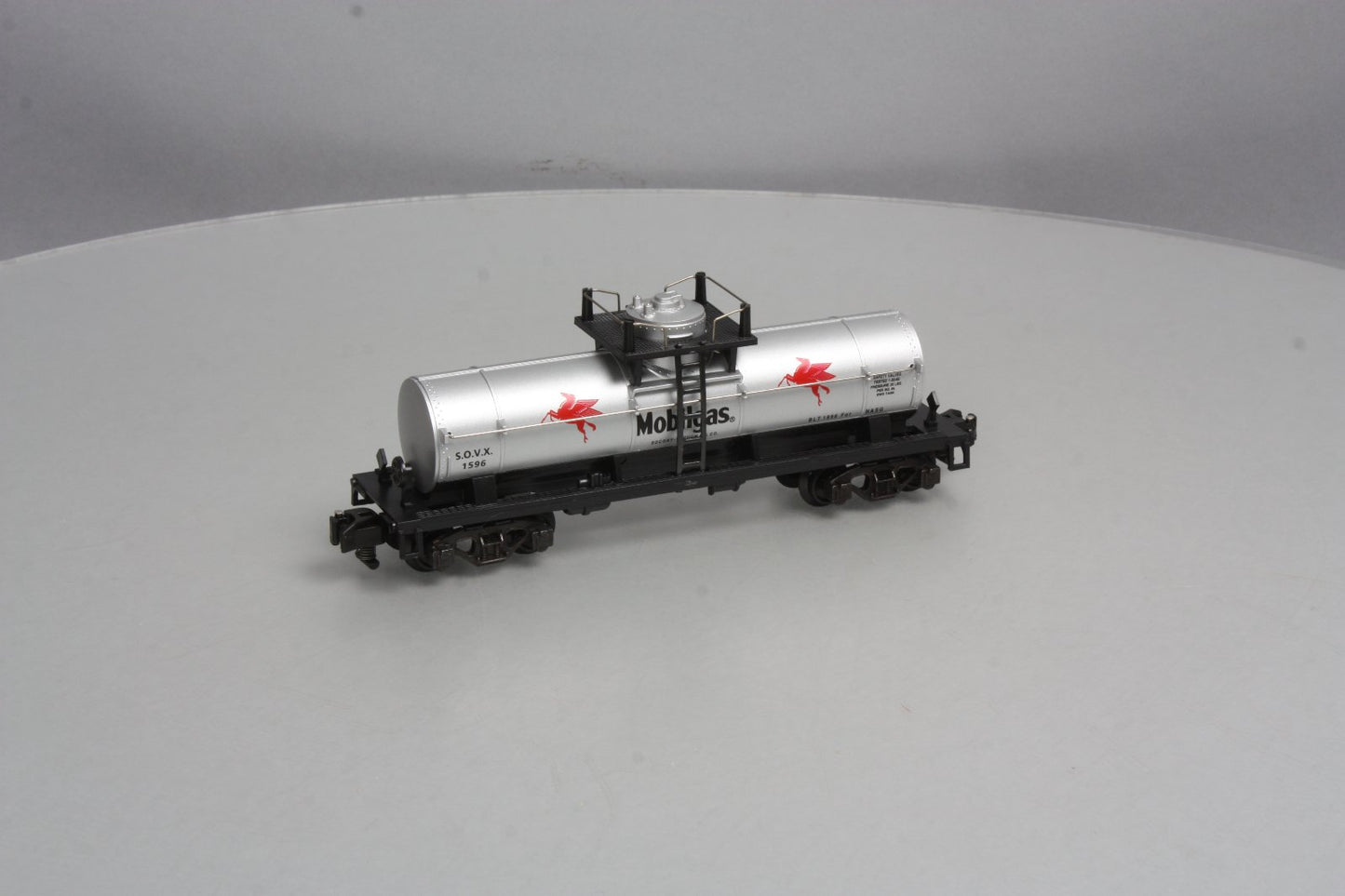 American Flyer 6-52095 S Gauge Mobil Gas NASG 1996 Tank Car #1596 LN/Box