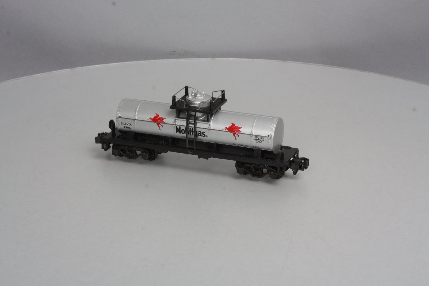 American Flyer 6-52095 S Gauge Mobil Gas NASG 1996 Tank Car #1596 LN/Box