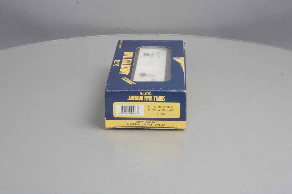 American Flyer 6-48203 S Gauge New York Central Refrigerator Car - 1997 TTOS LN/Box