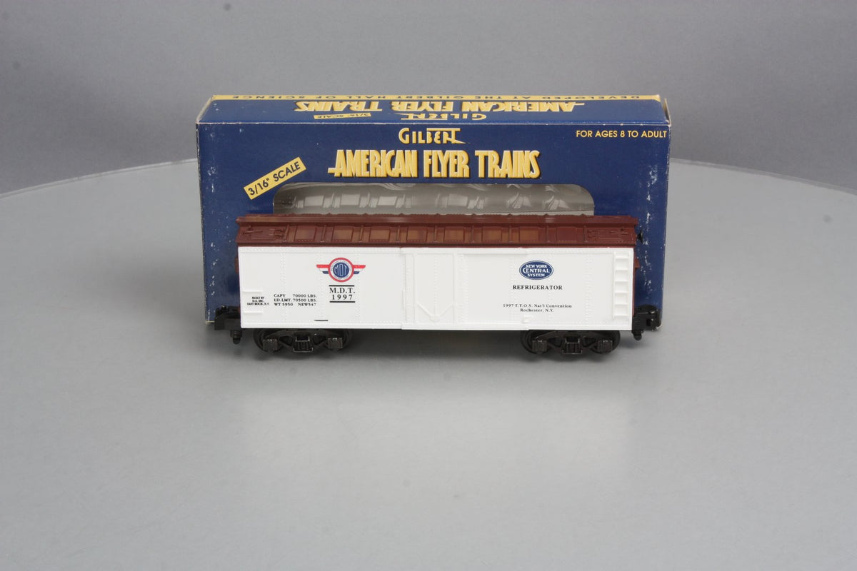 American Flyer 6-48203 S Gauge New York Central Refrigerator Car - 1997 TTOS LN/Box