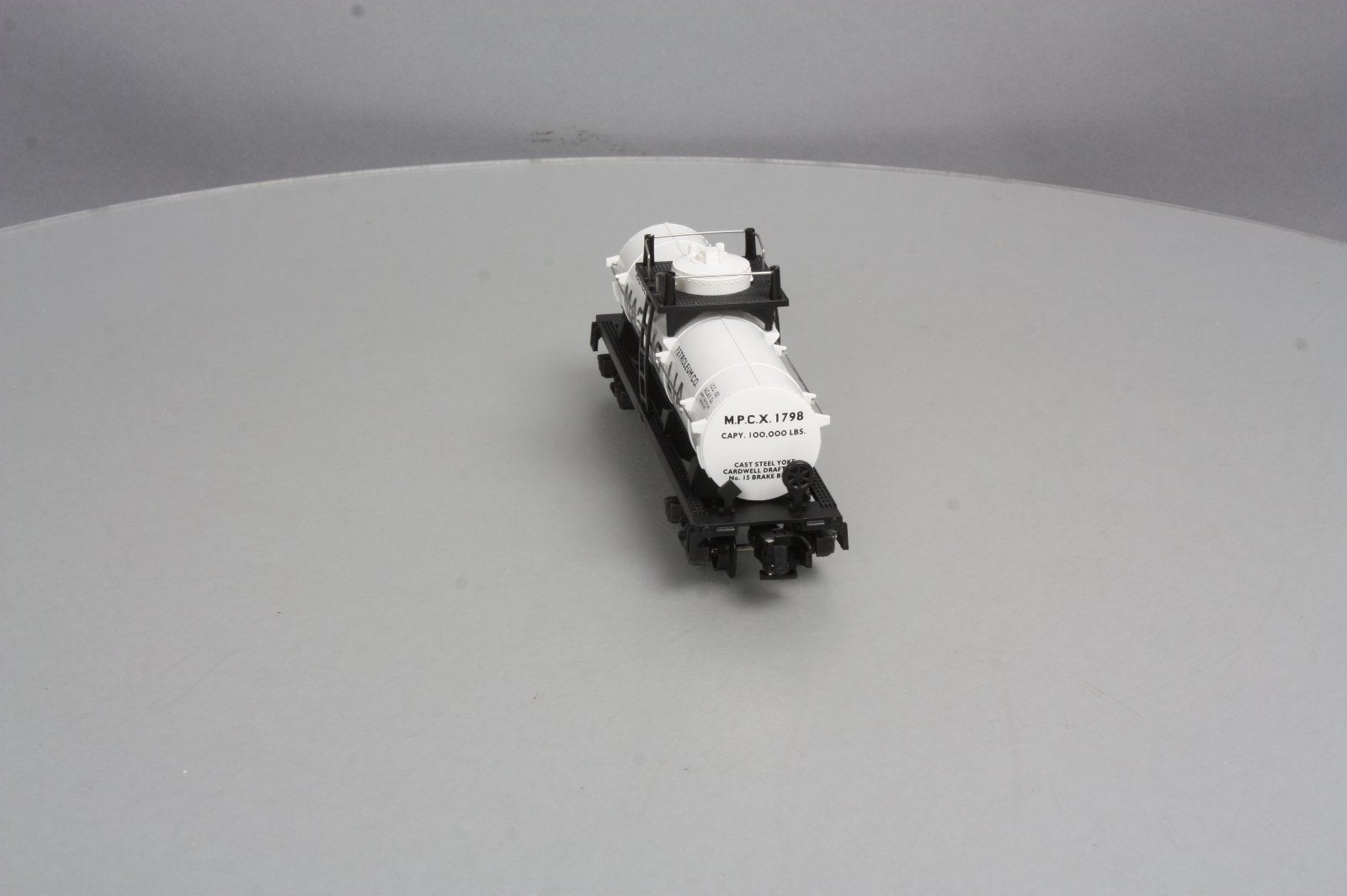 American Flyer 6-48211 S Gauge NASG 1998 Magnolia Single Dome Tank Car #1798 LN/Box