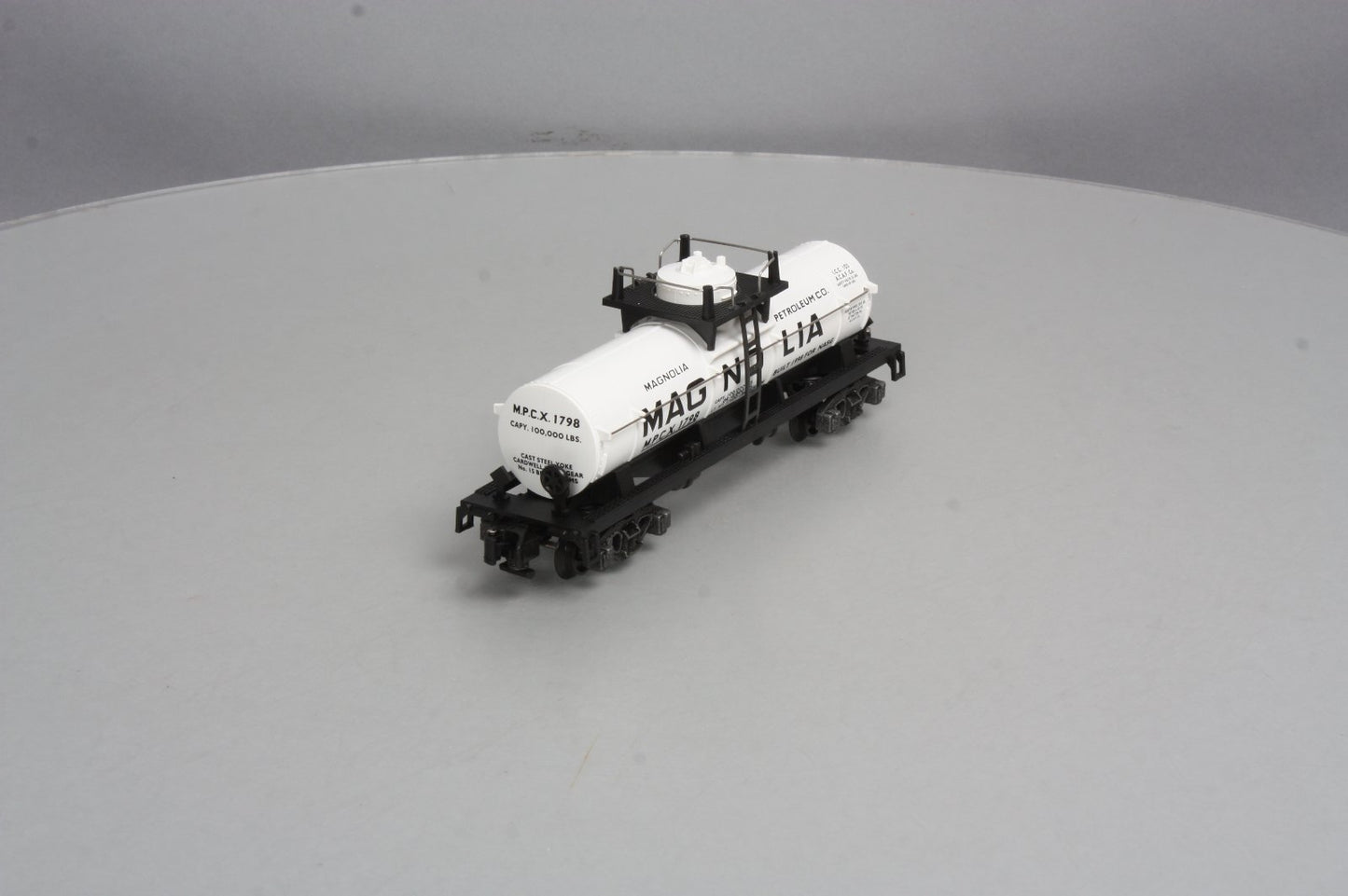 American Flyer 6-48211 S Gauge NASG 1998 Magnolia Single Dome Tank Car #1798 LN/Box