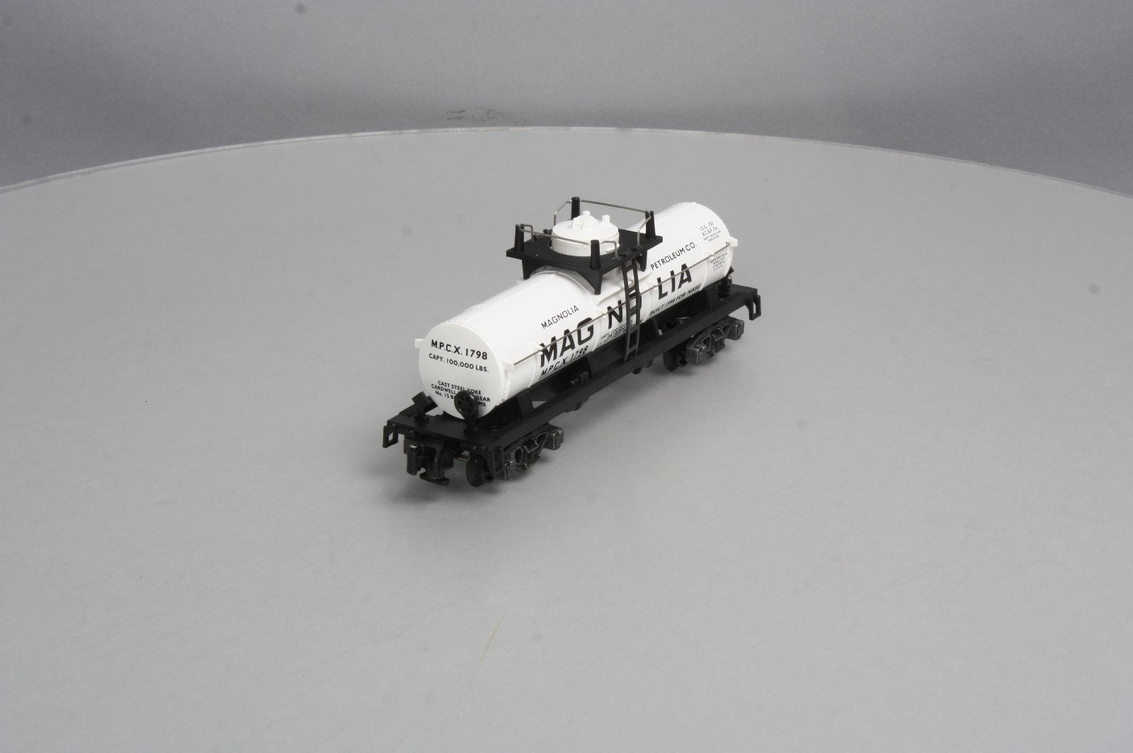 American Flyer 6-48211 S Gauge NASG 1998 Magnolia Single Dome Tank Car #1798 LN/Box