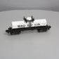 American Flyer 6-48211 S Gauge NASG 1998 Magnolia Single Dome Tank Car #1798 LN/Box